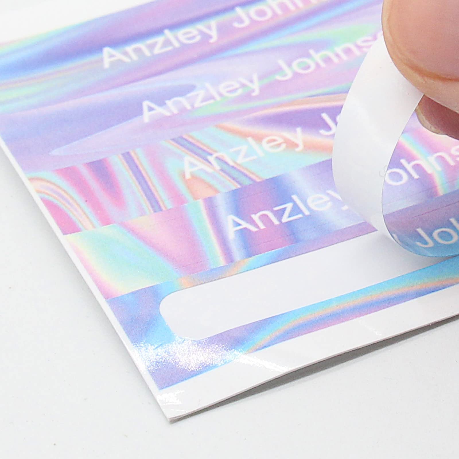 100PCS Custom Waterproof Name Labels for Kids - Personalized Stickers for School Supplies, Books, Bottles & Lunch Boxes (2.36