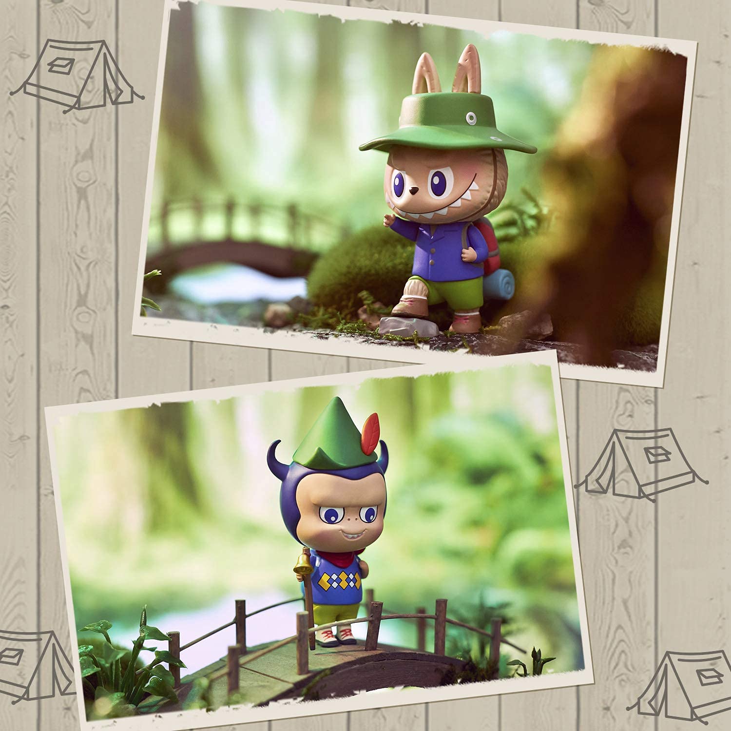 Labubu Camping Series Blind Box Collection - 12PC Cute Kawaii Art Toy Figures for Christmas, Birthday & Holiday Gifts | Popular Collectible for Anime Fans, Home Decor & Party Favors