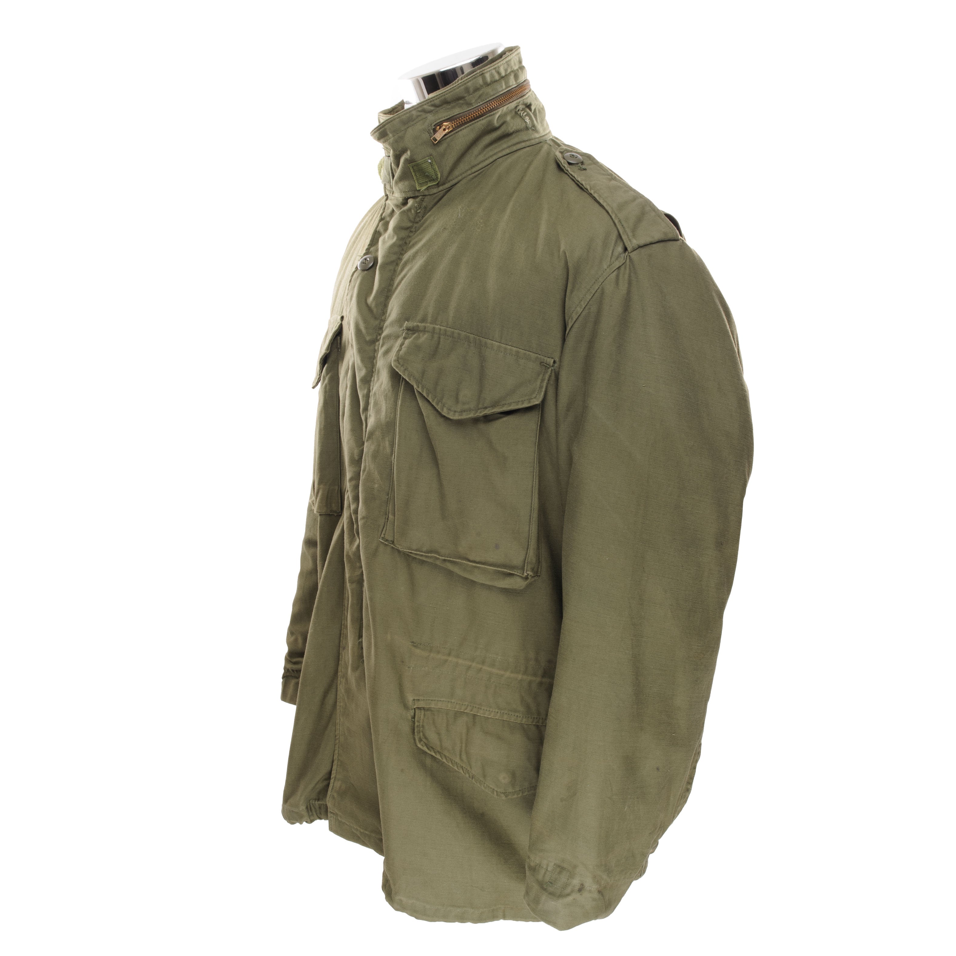 Vintage US Army M65 Alpha Industries Field Jacket 1972 Vietnam War - Size Large Regular | Military Style Outerwear for Men, Outdoor Adventure & Historical Reenactment