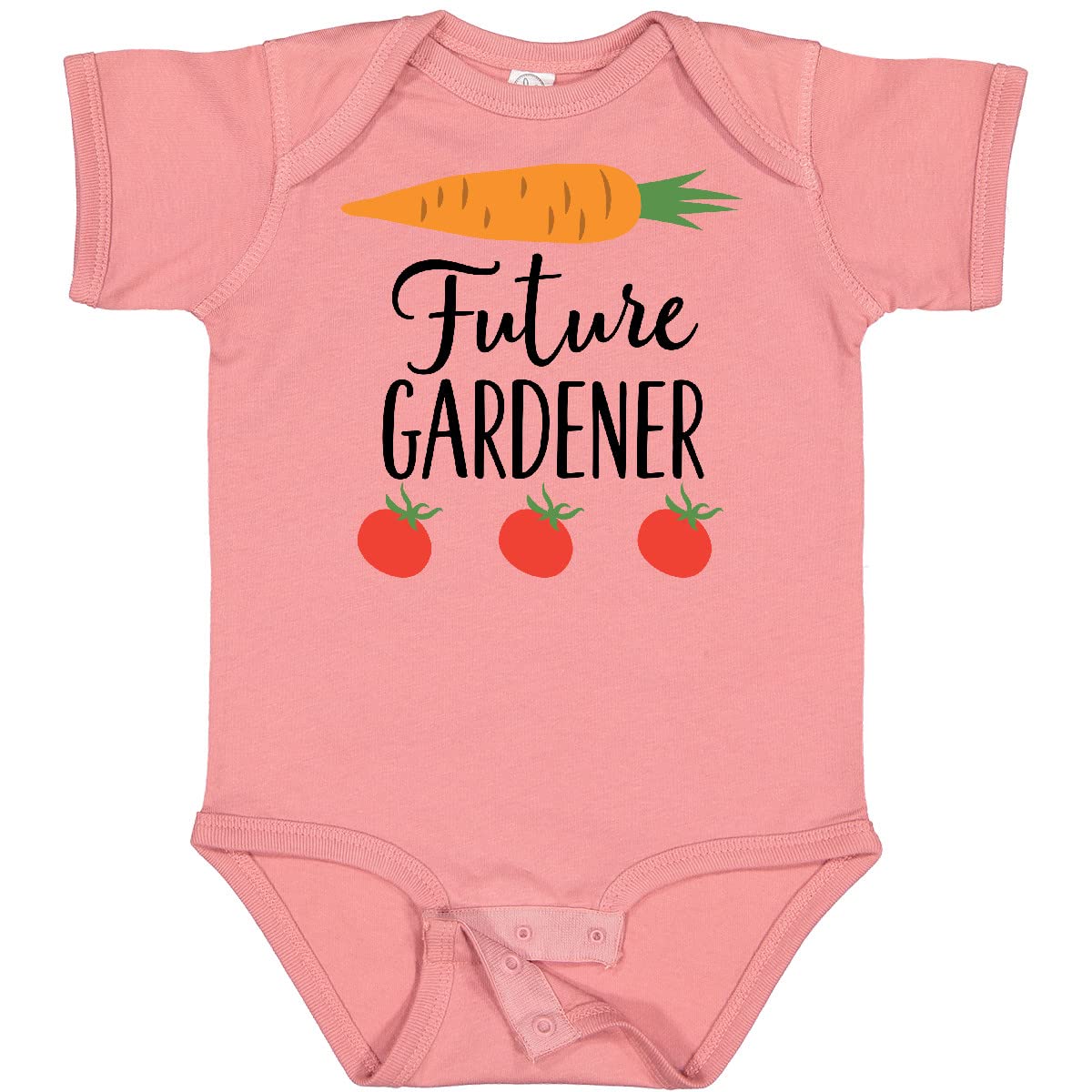 Inktastic Gardening Future Gardener Baby Bodysuit - Cute Organic Cotton Onesie for Toddlers, Infants & Newborns - Perfect for Outdoor Activities, Family Gardening & Photo Shoots