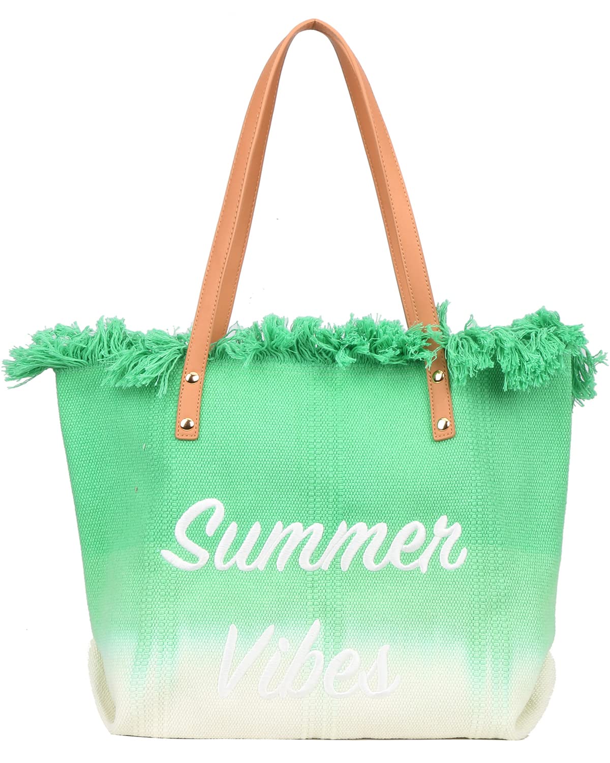 Stylish Woven Large Tote Bag for Women - Fashionable Beach Bag with Zipper & Tassel Details - Perfect Summer Shoulder Bag for Travel, Vacation, Shopping & Daily Use
