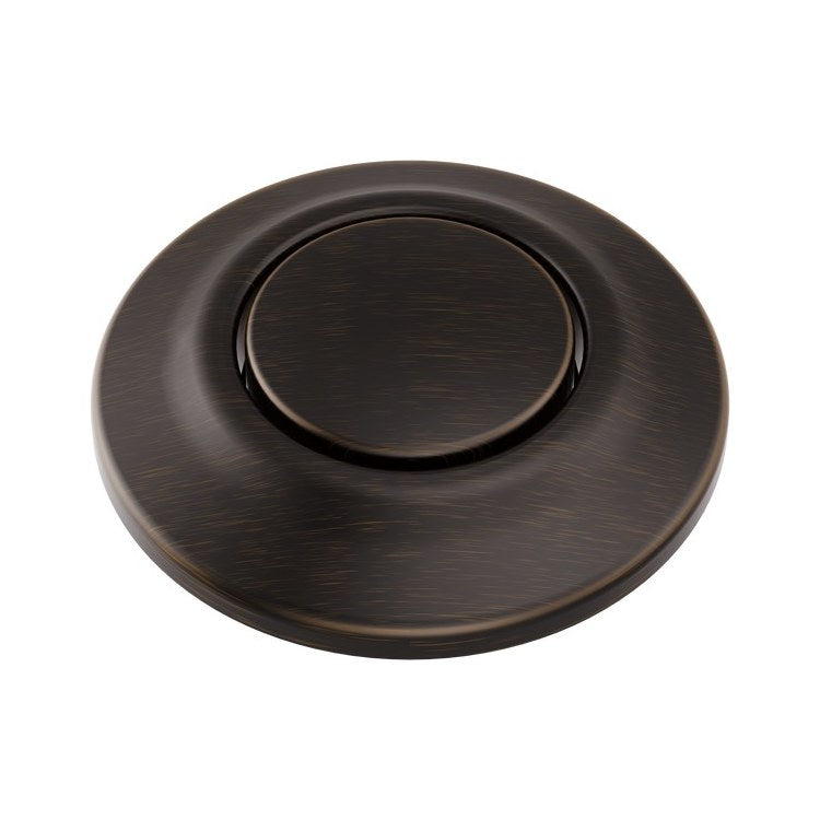 Dual Outlet Air Switch for Garbage Disposal - 1 3/4 Inch Venetian Bronze - Easy Installation for Kitchen Sink Waste Disposal Systems