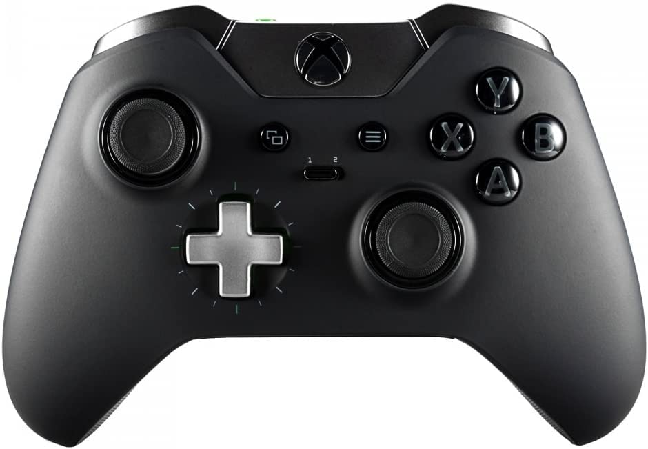 HYY 2-Pack Metal D-Pad Set for Xbox Elite 2 Controller - Standard & Faceted D-Pad (Cross + Concave) - Premium Replacement Parts for Enhanced Gaming Performance - Perfect for FPS, Racing & Fighting Games