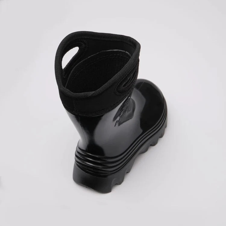 Kamik Black Drizzle Toddler Rain Boots - Waterproof Kids Rain Shoes for Boys & Girls - Perfect for Puddle Jumping and Outdoor Play