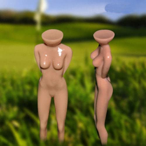 24pcs A99 Golf Tees with Nude Lady Design - Durable Plastic Golf Training Accessories | Funny Golf Gifts for Men & Women | Perfect for Driving Range Practice and Golf Lovers Collection
