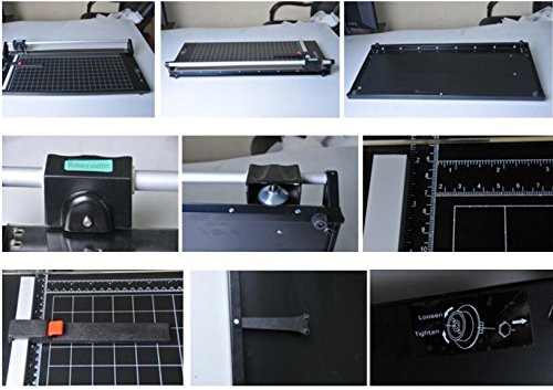 24 Inch Heavy Duty Rotary Paper Cutter Trimmer - Professional Precision Cutting Tool for Photos, Cardstock & Craft Paper | Ideal for Scrapbooking, Office Use & DIY Projects