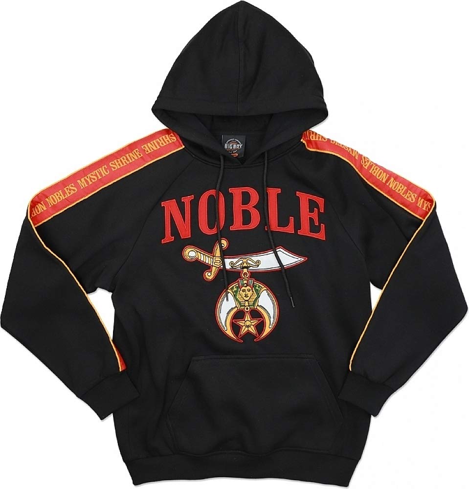 Big Boy Shriner Divine Men's Pullover Hoodie - Soft Cotton Fleece Sweatshirt for Casual Wear, Lounge & Outdoor Activities
