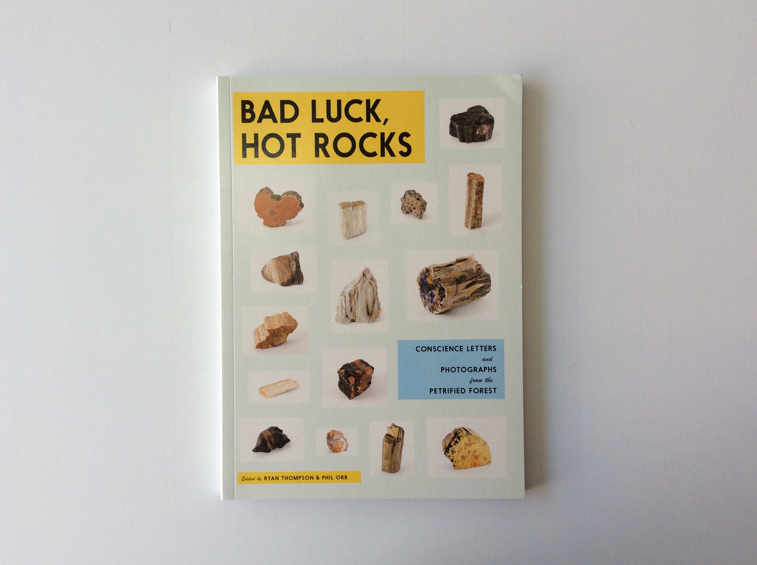 Bad Luck, Hot Rocks: Conscience Letters & Petrified Forest Photos - Perfect for Geology Enthusiasts & National Park Souvenirs