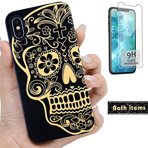 Sugar Skull Black Bamboo