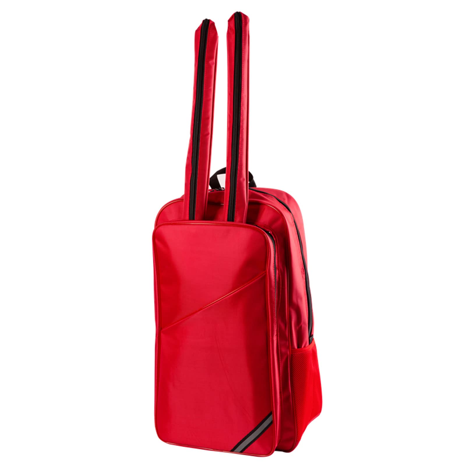 JSNZMTSBD Kids Fencing Equipment Backpack - Double Sword Storage Bag, Oxford Cloth Durable Fencing Gear Bag for Sabre, Foil & Epee (Red, 63x36x21cm) - Perfect for Training, Competitions & Travel