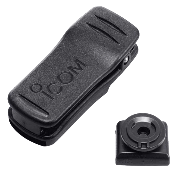 Icom MB93 Belt Clip (6 Pack) - Heavy Duty Radio Accessories for Icom Walkie Talkies - Perfect for Security, Construction & Outdoor Adventures