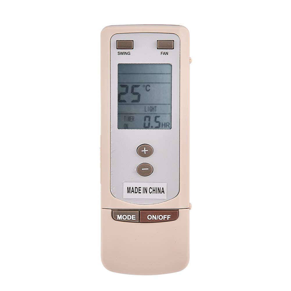 ASHATA Replacement TV Remote for GREE Air Conditioner - Compatible with GREE Y512 & Y502 AC Units | Perfect for Home, Office, and Bedroom Temperature Control