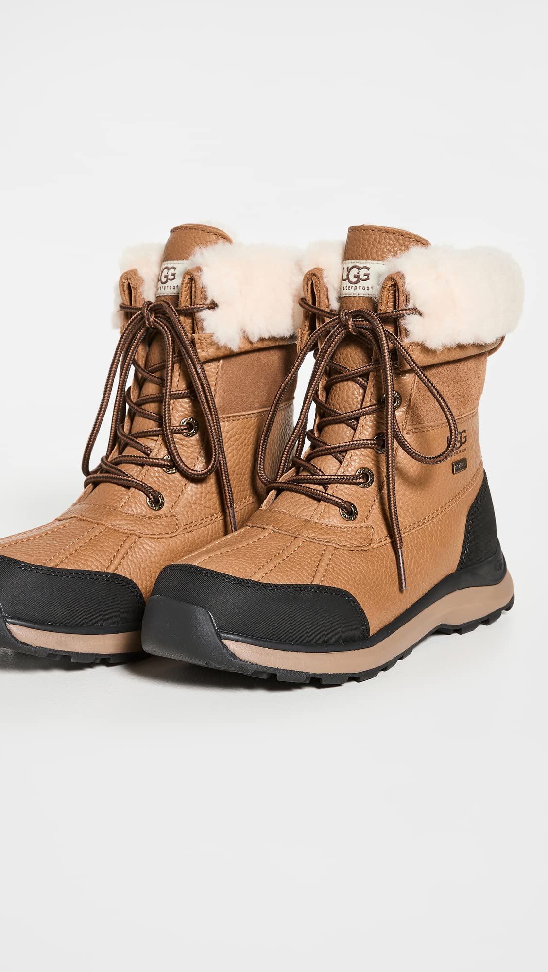 UGG Women's Adirondack Boot III - Waterproof Winter Snow Boots for Women, Warm Shearling Lined Cold Weather Boots | Perfect for Snowy Days, Hiking & Outdoor Adventures