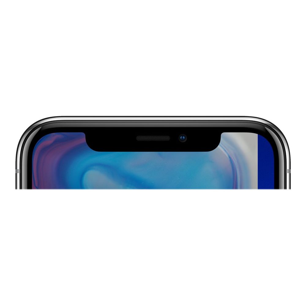 Apple iPhone X 256GB Silver Unlocked Smartphone - MQA92LL/A - 4G LTE, Face ID, Super Retina Display - Perfect for Travel, Business & Everyday Use