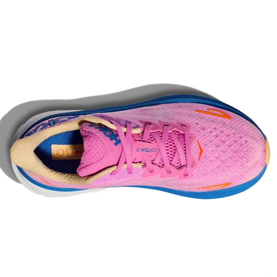 HOKA Clifton 9 Women's Running Shoes - Lightweight Cushioned Sneakers for Road Running, Jogging & Walking - Comfortable Athletic Shoes for Women