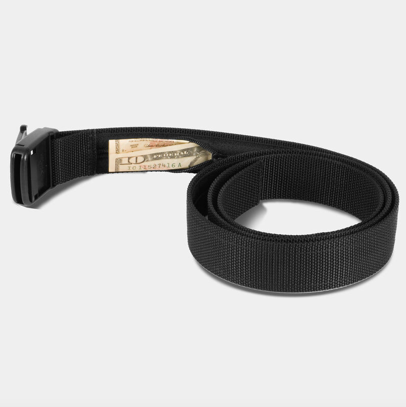 Travelon Anti-Theft Money Belt for Travel - RFID Blocking & Secure Storage for Passport, Credit Cards & Cash | Perfect for International Trips, Vacations & Daily Commute