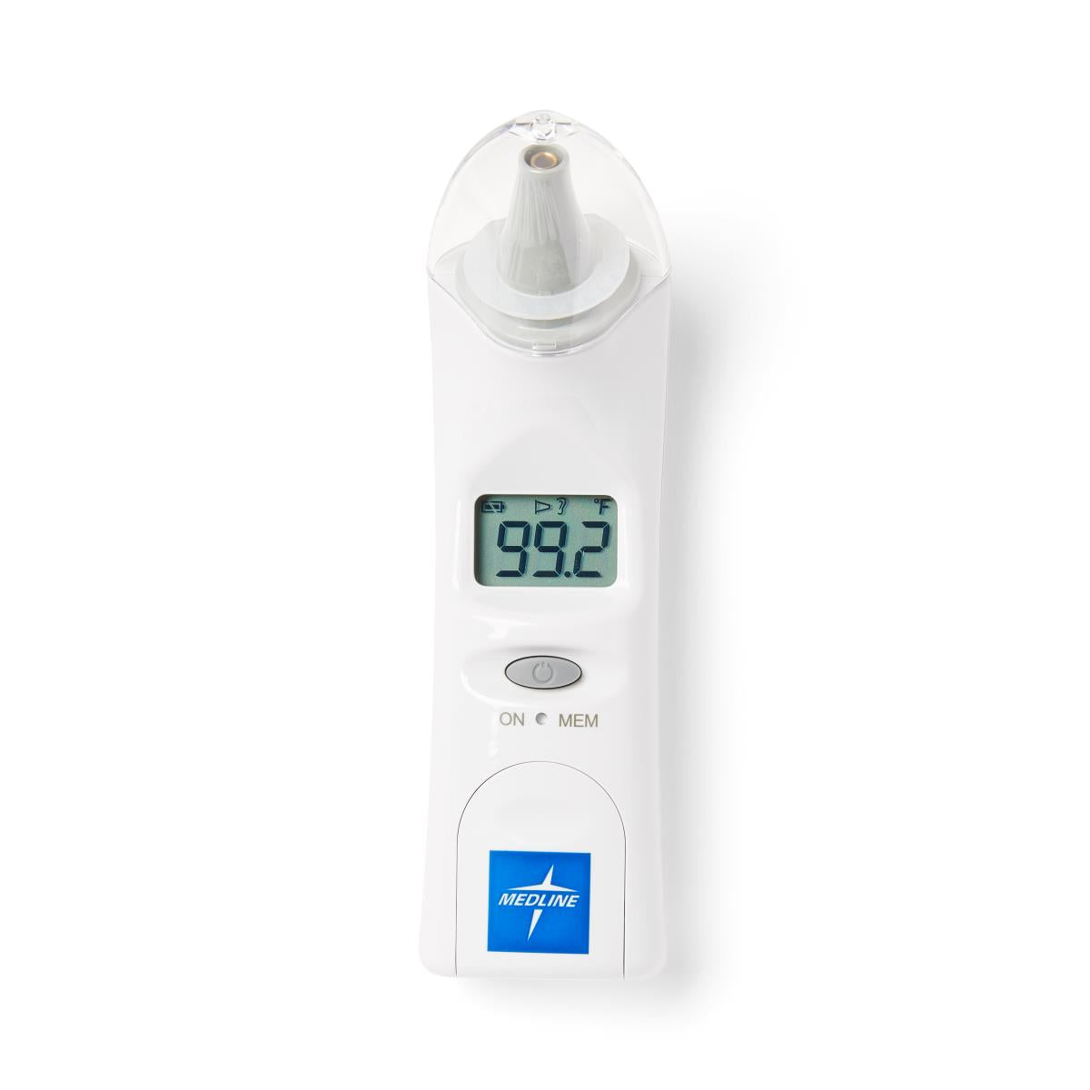 Fast & Accurate Tympanic Thermometer with Quick Probe Release - Perfect for Home, Clinic & Travel Use