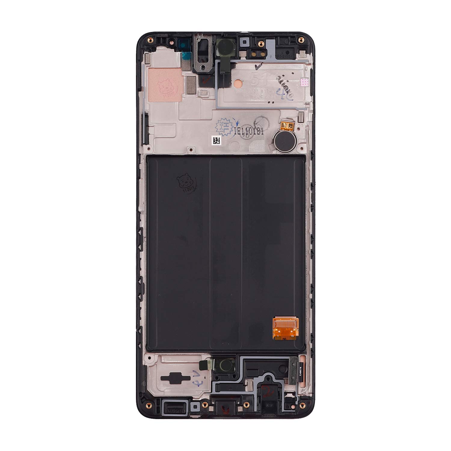 Samsung Galaxy A51 SM-A515F SM-A515U LCD Digitizer Touch Screen Assembly with Frame - 6.5