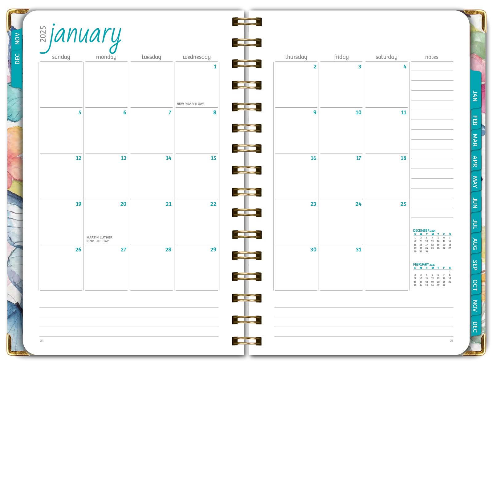 2025 Hardcover Planner 5.5