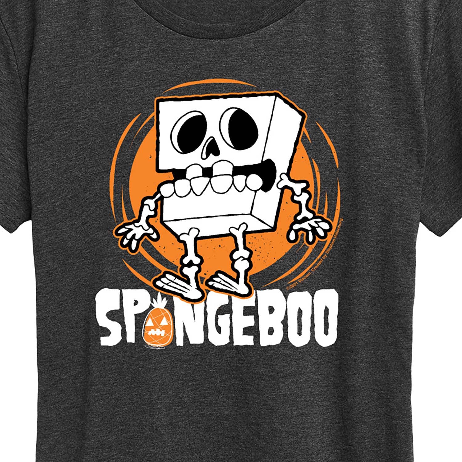 Spongebob Squarepants Women's Graphic T-Shirt - Short Sleeve Cartoon Tee for Casual Wear, Cosplay & Fun Outfits