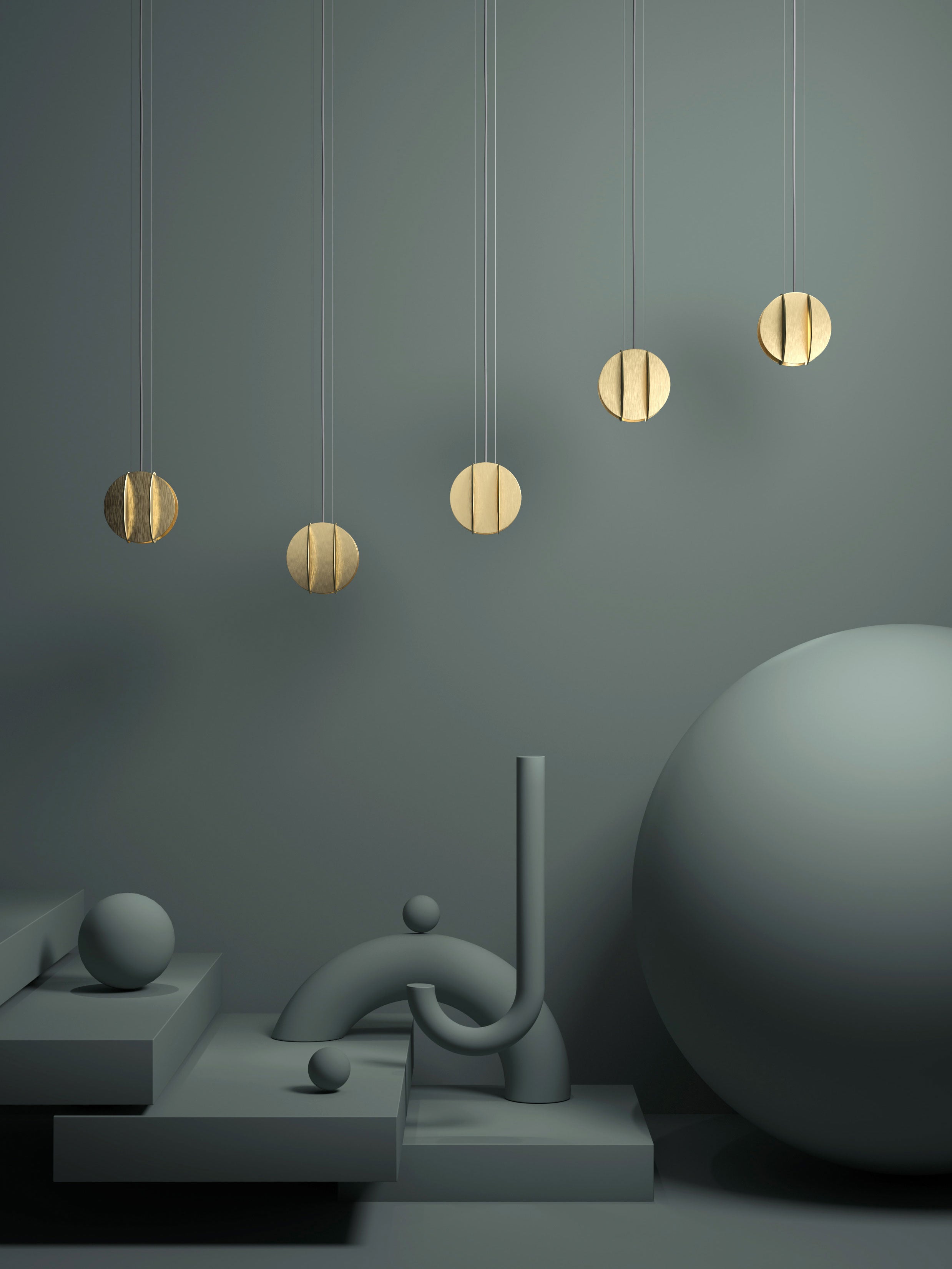 Modern Glass Pendant Lamp - Elegant Hanging Light Fixture for Kitchen Island, Dining Room, and Bedroom Decor - Energy Efficient LED Bulb Compatible
