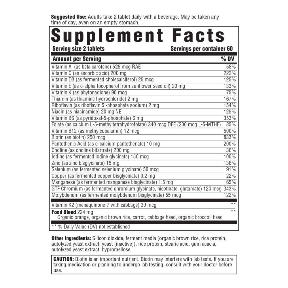 Innate Response Men's 40+ Multivitamin - 120 Tablets for Immune Support, Energy & Heart Health | Daily Supplement for Active Men Over 40 | Gym, Work & Outdoor Activities