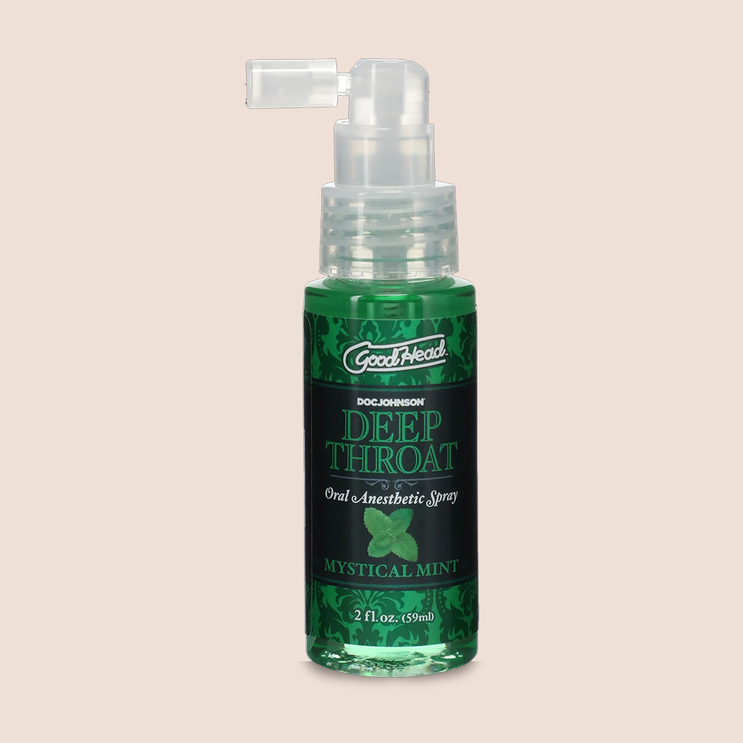 Goodhead™ Deep Throat Spray 2 oz - Flavored Throat Desensitizer for Enhanced Oral Pleasure | Perfect for Sensitive Throats & Intimate Moments