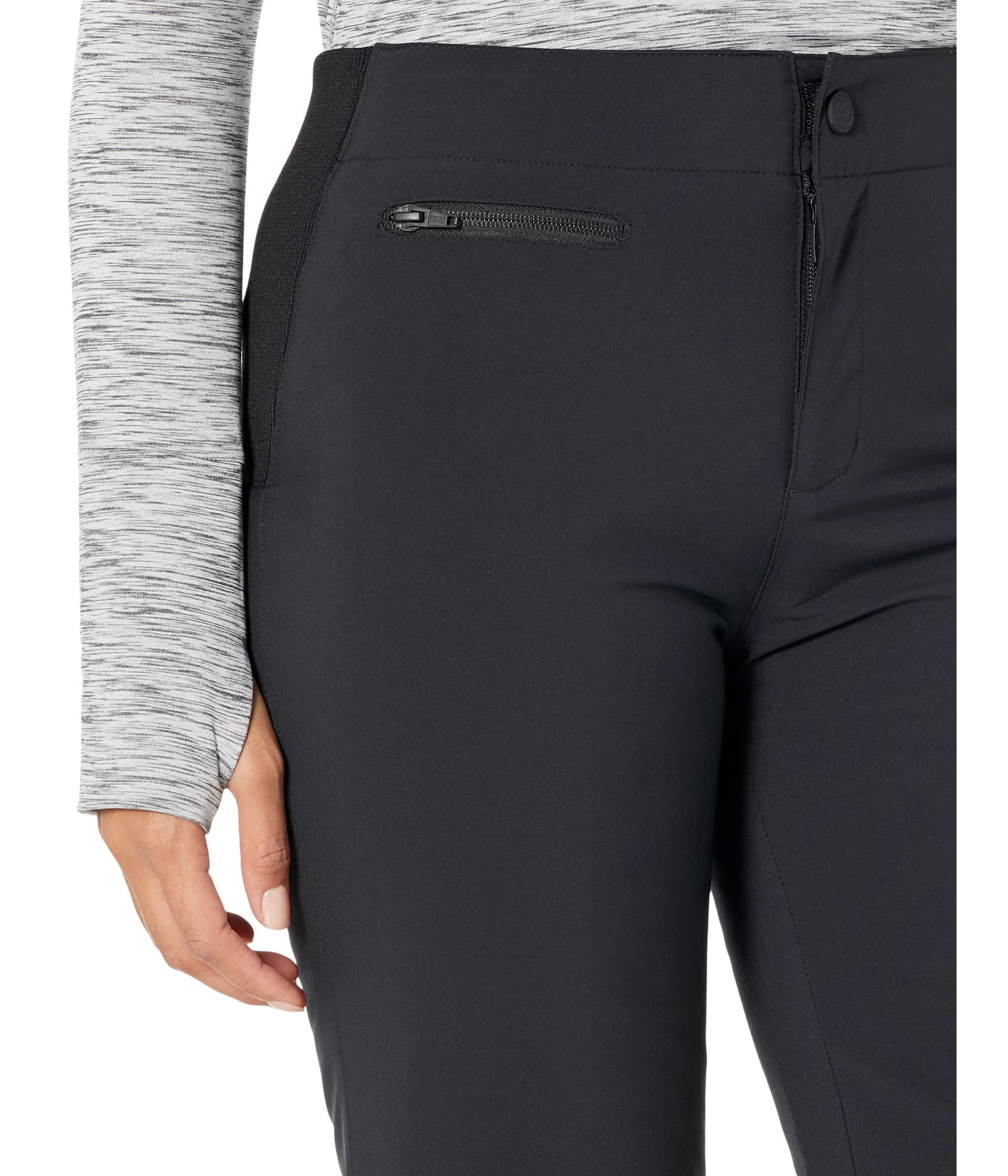 Obermeyer Sugarbush Stretch Pants for Women - Black Size 8 - Comfortable & Durable Ski Pants for Outdoor Winter Activities