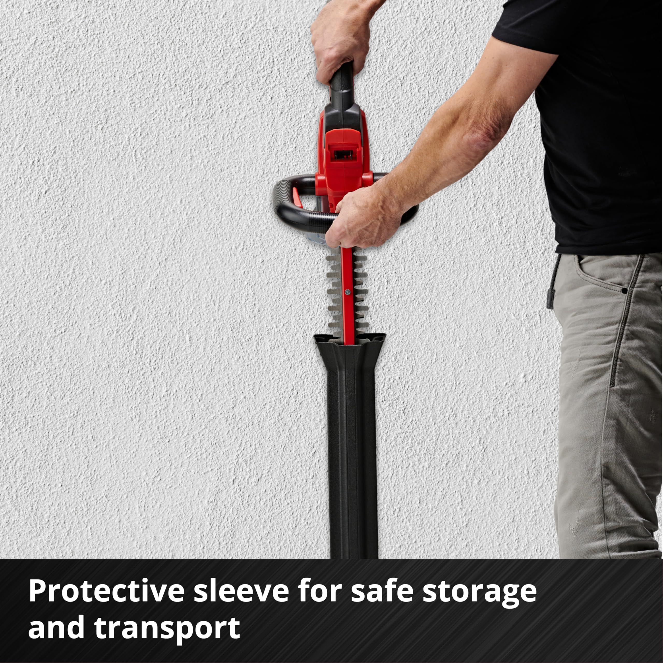 Einhell 3410923 18V Cordless Hedge Trimmer - 24 Inch Cutting Length, 18mm Tooth Spacing, Lightweight & Powerful (Battery/Charger Sold Separately) - Perfect for Garden Landscaping, Yard Maintenance & Hedge Trimming