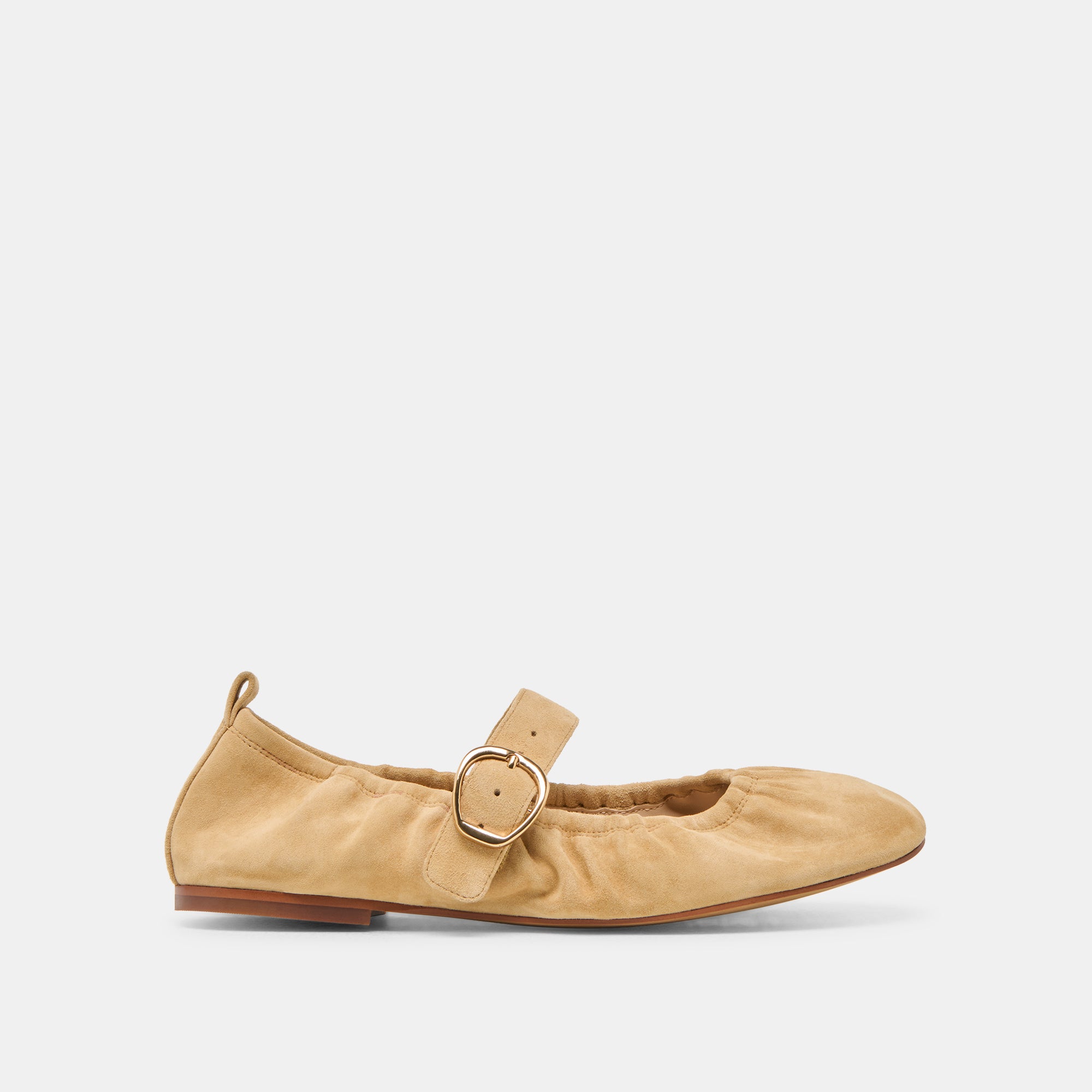 CAELY Women's Honey Suede Ballet Flats - Comfortable & Stylish Slip-On Shoes for Work, Casual Wear & Travel