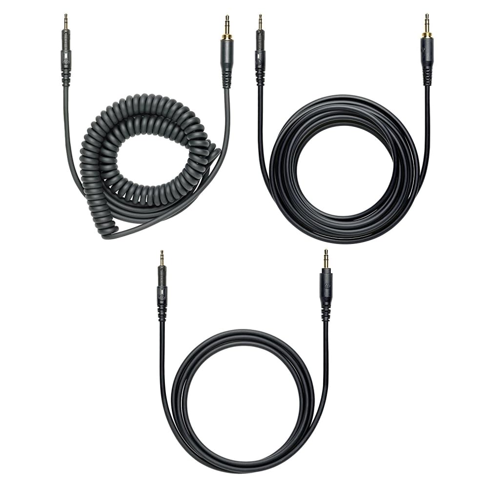 Audio-Technica ATH-M50x Professional Studio Monitor Headphones - Closed-Back Design, Black | Bundle with Headphone Stand, Carrying Case & Cleaning Kit (4-Piece Set) | Perfect for Recording, Mixing & DJing