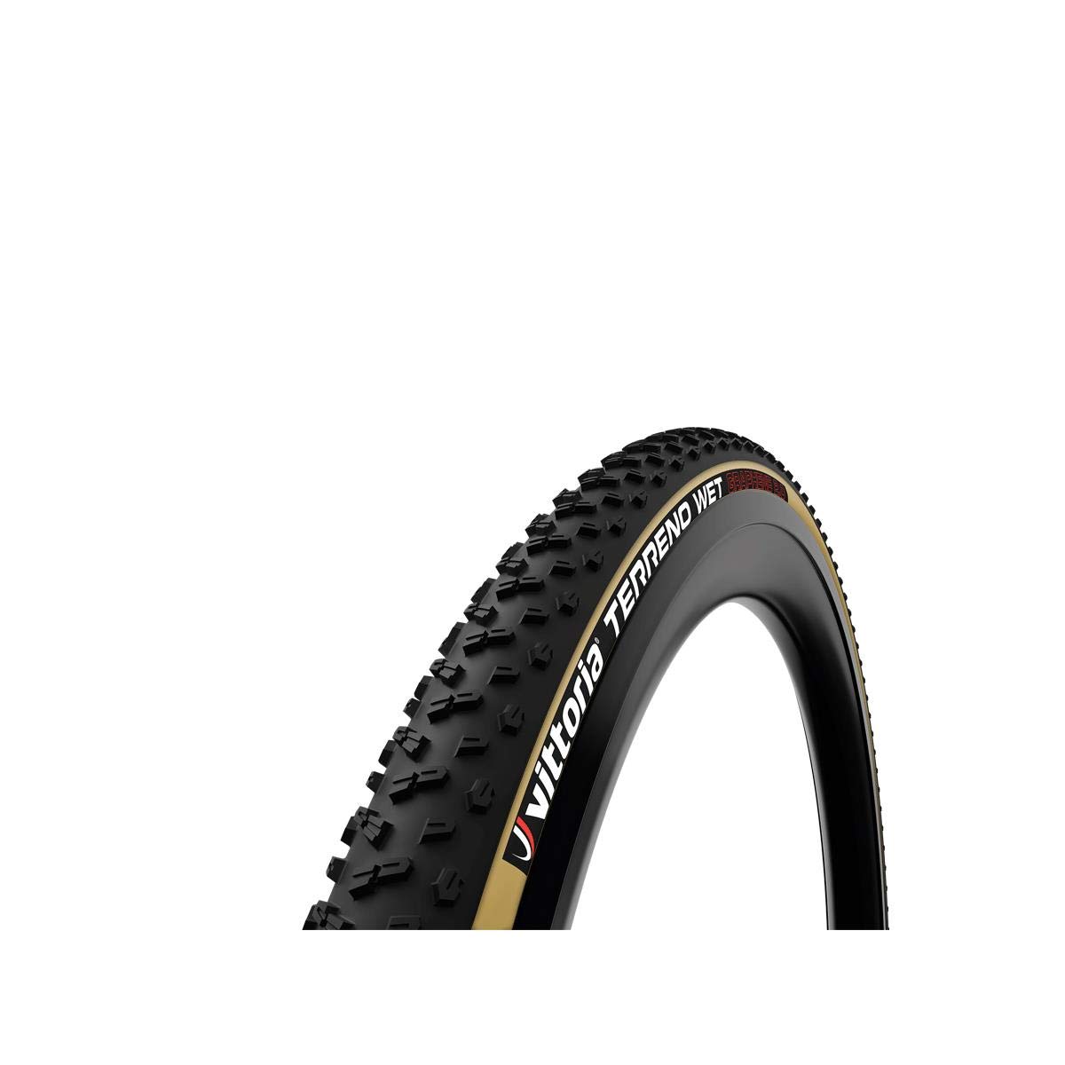 Vitoria G2.0 Terreno Wet Tubular G2.0 Black Mountain Graphene Bicycle Tire - Premium Performance for Wet Conditions & Mountain Trails