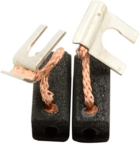 High-Quality Carbon Brushes CA-15-19499 for Metabo Grinder WS 3315 (0.25x0.25x0.57 Inch) - Automatic Stop, Cable & Spring Included - Replacement for Original Parts 34301082 & 343010820 - Perfect for Woodworking, Metal Grinding & DIY Projects