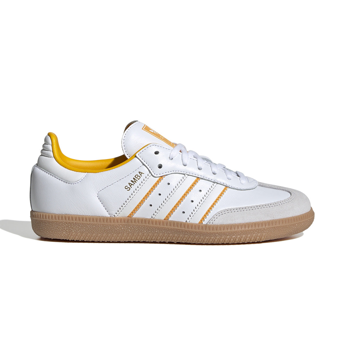 Kids Samba OG Sneakers 'Crystal White Crew Yellow' - Comfortable Lightweight Shoes for Boys & Girls - Perfect for School, Sports, and Everyday Wear