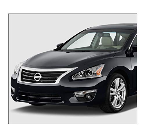 2013-2015 Nissan Altima Sedan 4DR Projector Headlights - Chrome Housing Replacement Headlamps for Enhanced Night Driving & Style Upgrade