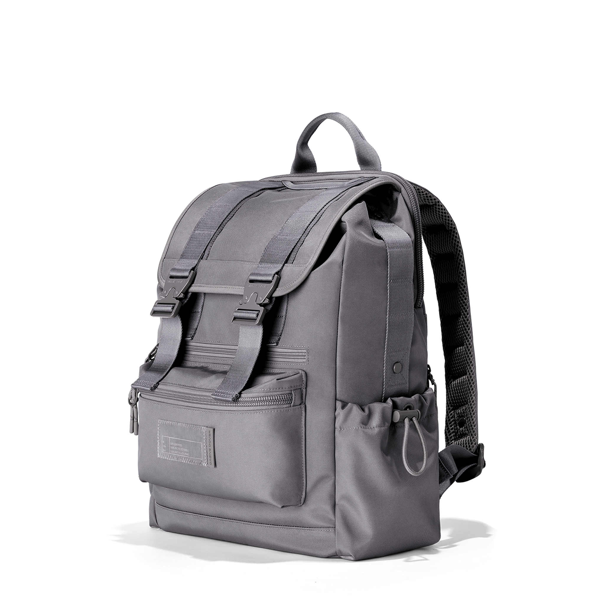 Dagne Dover Brooklyn Flap Top Backpack - Stylish & Functional Laptop Backpack for Women & Men - Perfect for Work, Travel & College