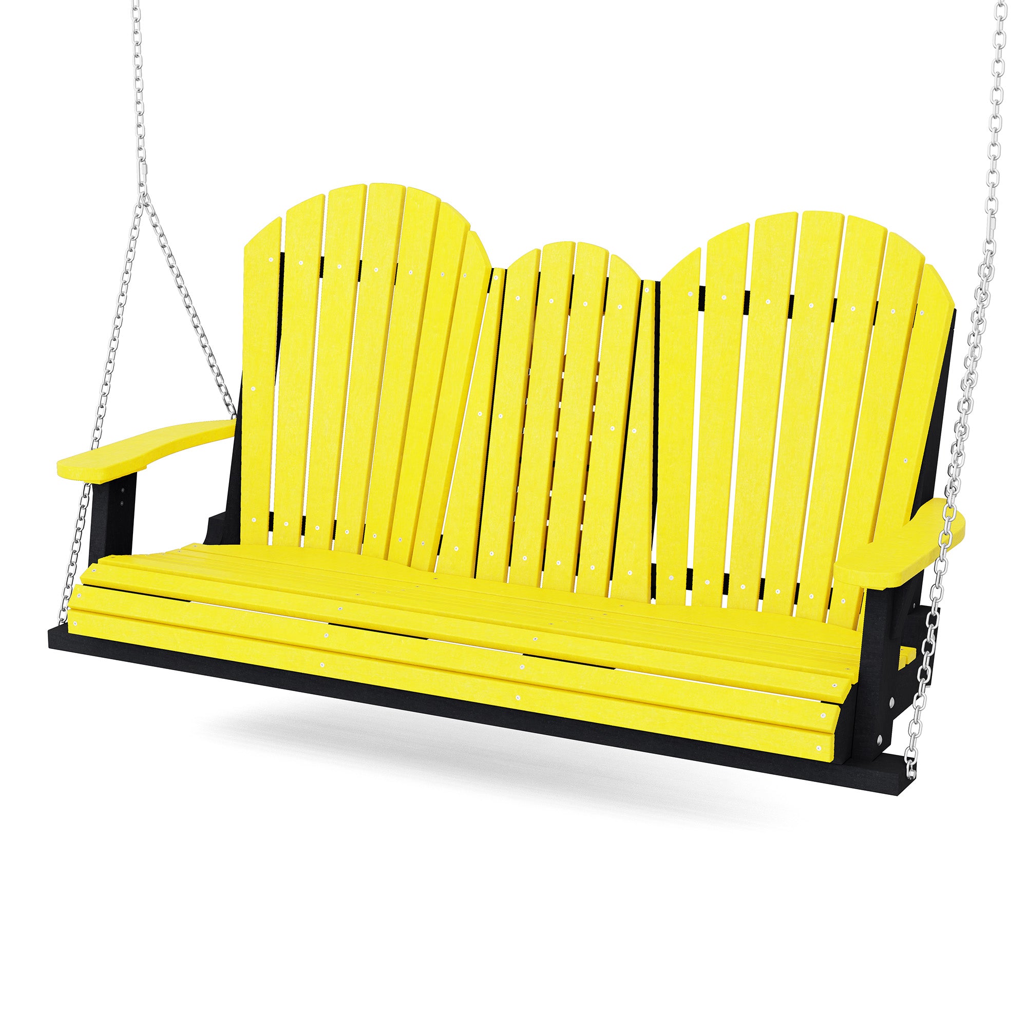 Heritage 5-Foot Porch Swing with Cup Holder - Perfect for Outdoor Relaxation on Patio, Deck, or Garden
