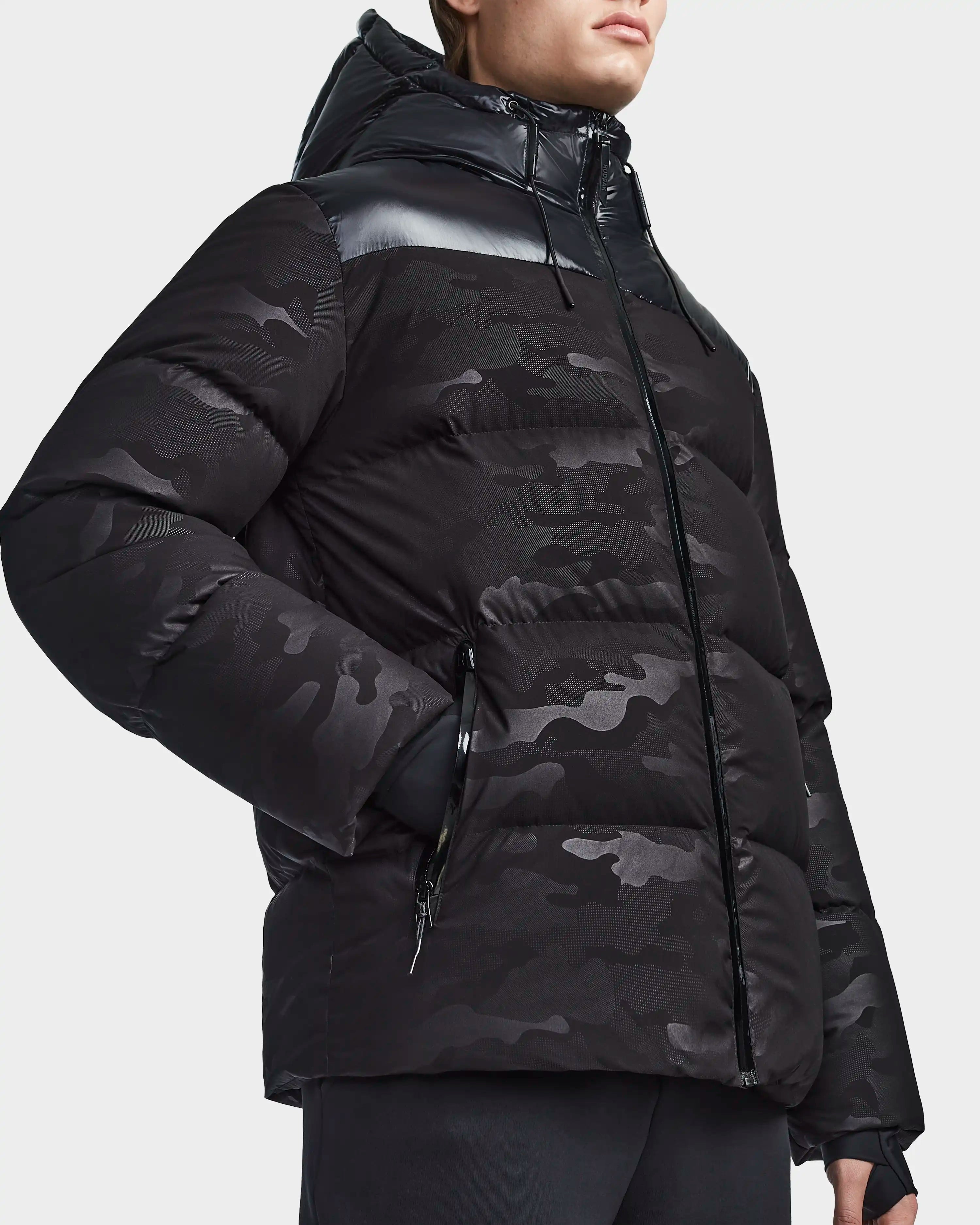 RONNY M M123512 Camo Black Hunting Backpack - Durable & Waterproof for Outdoor Adventures, Camping, and Tactical Use