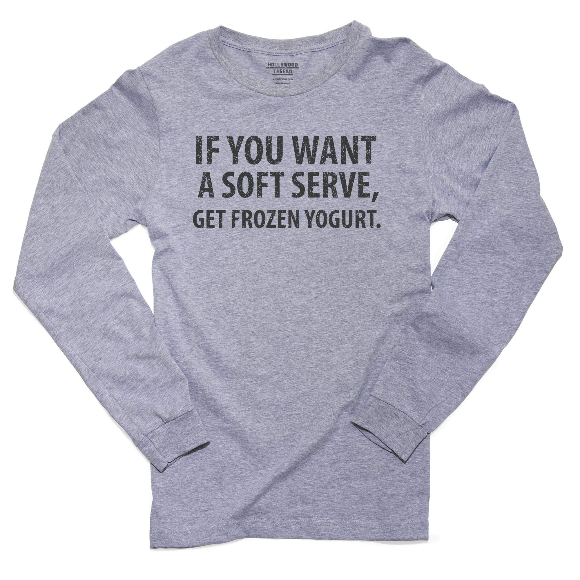 Volleyball Men's Long Sleeve T-Shirt - Soft & Comfortable Hollywood Thread Design - Perfect for Gym, Sports & Casual Wear