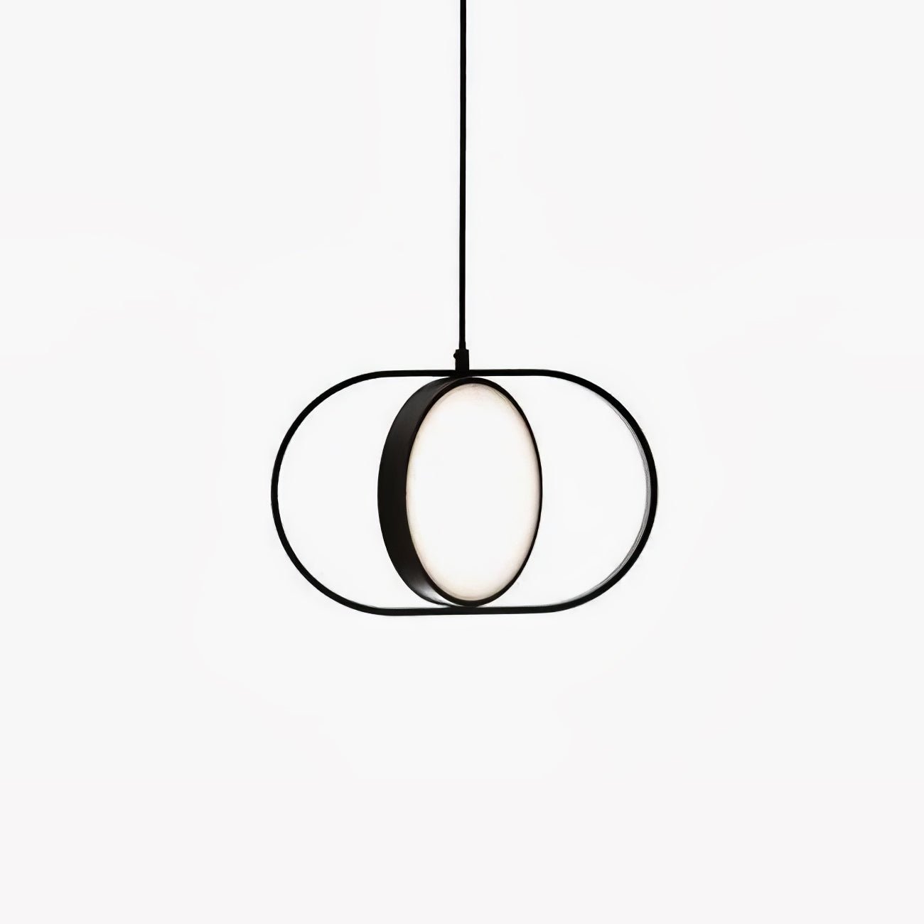 Modern KUU Pendant Light - Adjustable Hanging Chandelier for Kitchen Island, Dining Room & Bedroom - Dimmable LED Ceiling Light Fixture with Vintage Industrial Design
