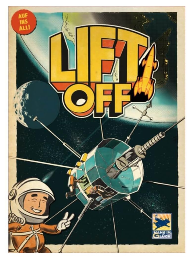 Z-Man Games Lift Off Board Game - Fun Family Strategy Game for Kids & Adults - Perfect for Game Nights & Parties