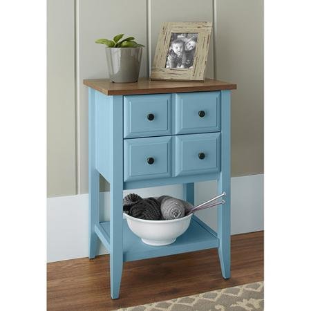 10-Drawer Blue Storage Cabinet - Spring Street Alton Dresser for Bedroom & Office Organization - Perfect for Clothes, Toys, and Home Office Supplies Storage
