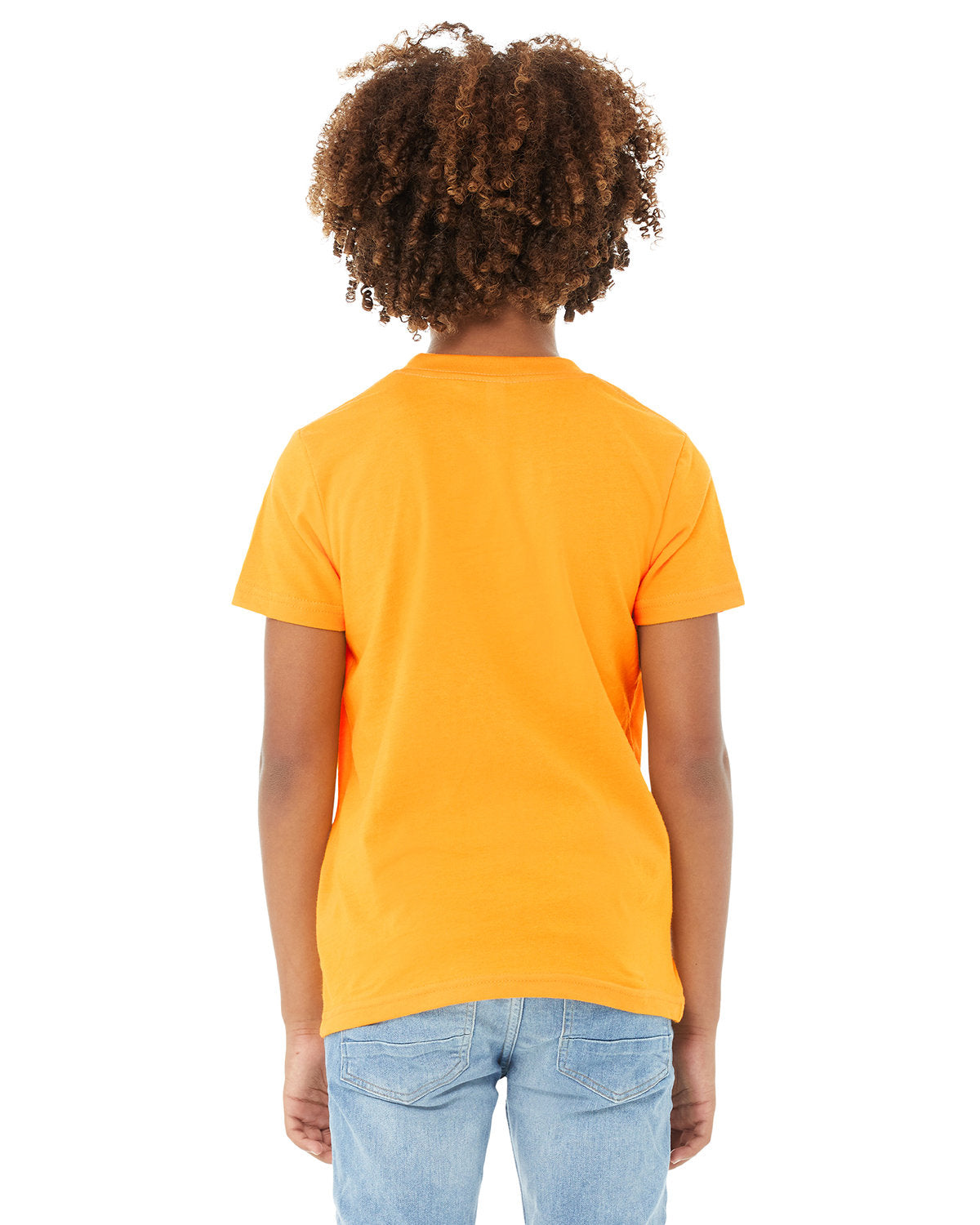 Bella + Canvas 3001Y Youth Jersey Short Sleeve T-Shirt - Soft Cotton Tee for Kids & Teens - Perfect for School, Sports & Everyday Wear