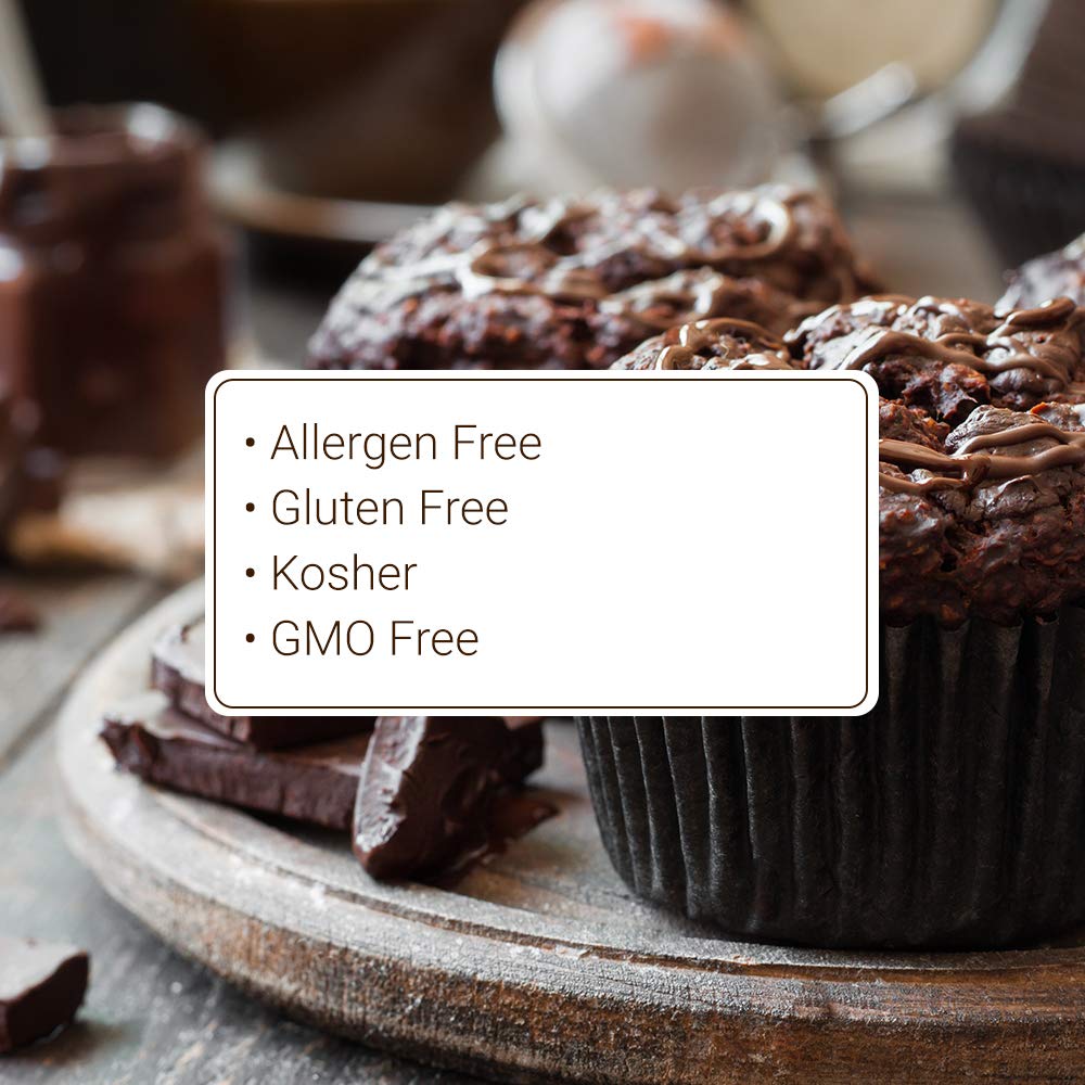 Monin Dark Chocolate Sauce - Velvety Rich Gluten-Free Dessert Topping for Coffee, Ice Cream, Pancakes & Snacks (12oz Bottle, 6-Pack) - Perfect for Home Baking, Cafes & Gift Giving