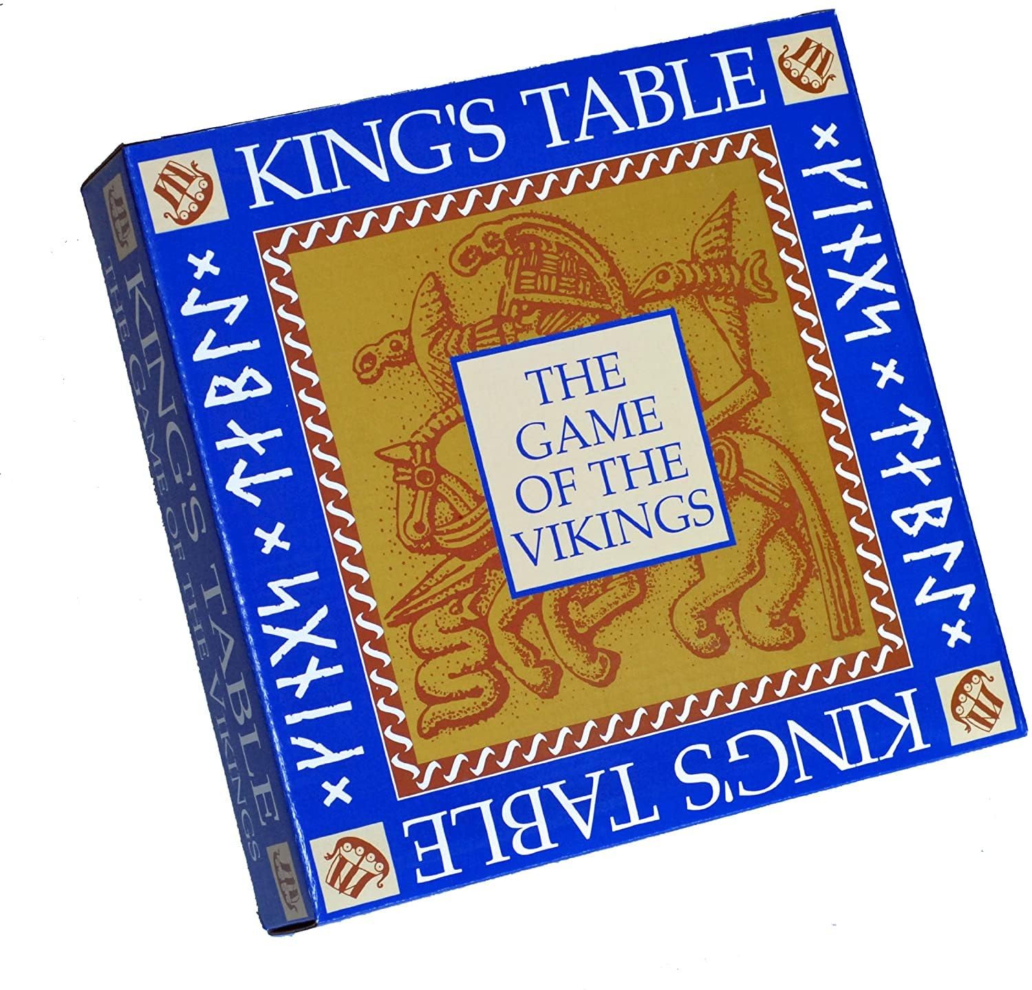 WE Games King's Table - Premium Wooden Tablut Viking Strategy Board Game for 2 Players | Adults & Family Game Night | Elegant Home Decor for Living Room | Unique Birthday Gift & Museum-Quality Collectible | Perfect for Viking Enthusiasts & Strategy Lovers