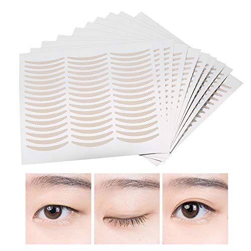 **Invisible Double Eyelid Tape - Net Type Eye Stickers for Natural Looking Eyelids, False Eyelash Adhesive & Makeup Tools - Perfect for Asian Monolid, Hooded Eyes & Everyday Makeup**    *(场景: Great for enhancing eye shape, creating natural double eyelids, and securing false eyelashes for daily wear or special occasions.)*