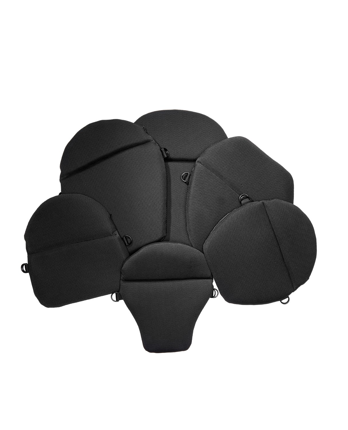 TOPPER EXCEL ULTRA-FLEX Motorcycle Gel Seat Cushion with Airmax Jumbo Technology - 21x14x4 Inches - Premium Comfort for Long Rides, Cruisers & Touring Bikes