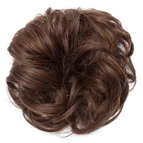 Dark Brown mix Light Auburn