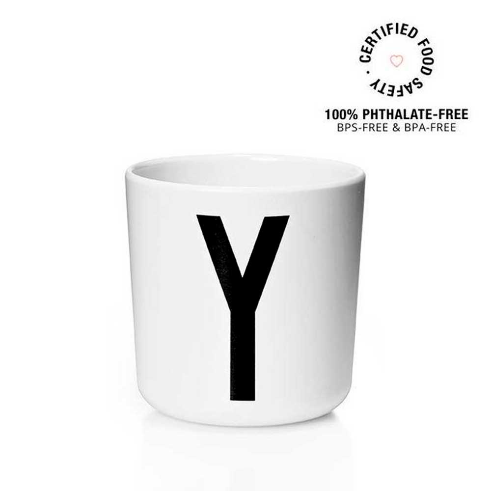 DESIGN LETTERS Melamine Cup - Durable, BPA-Free Plastic Cup for Coffee, Tea & Beverages - Perfect for Home, Office, Camping & Outdoor Use