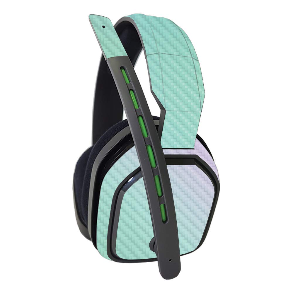 Premium Carbon Fiber Skin for Astro A10 Headset - Cotton Candy Design | Durable Protective Cover with Textured Finish | Easy to Apply & Change Styles | Made in USA | Perfect for Gaming, Streaming & Travel Protection